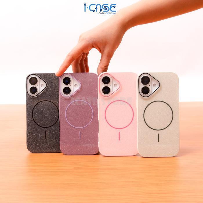 Cilupbah Glitter Bling Magnetic Case For Iphone 11 12 13 14 15 16 Plus Pro Max Terbaru