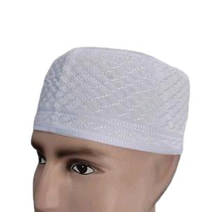 Peci Songkok Kopiah Madinah Bulat Hitam dan Putih Murah - Peci Pria Dewasa Sholat Model Terbaru Bisa