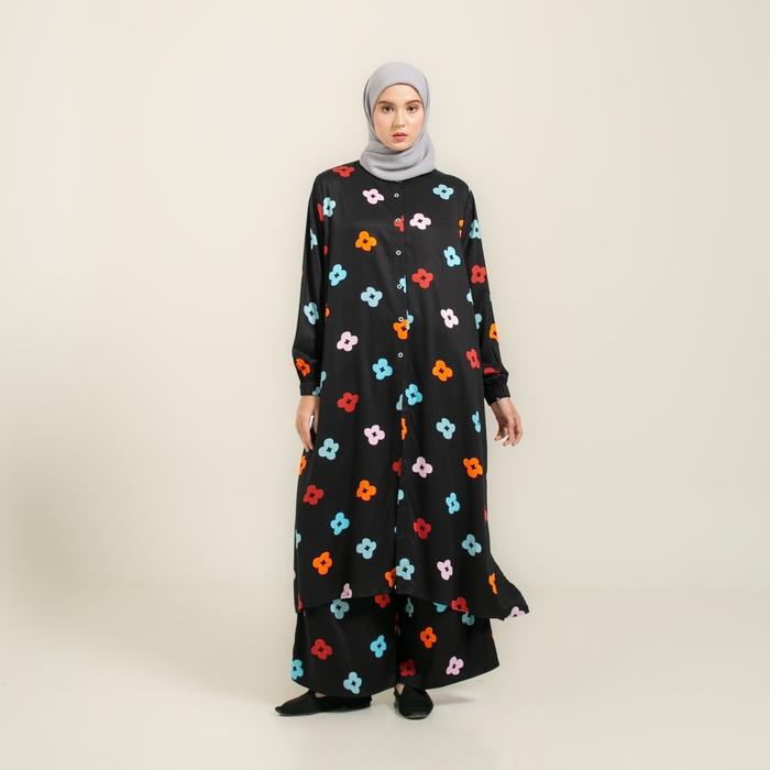 NUMAA.ID Signature Azalea Zeta Set / Setelan tunik dan celana kulot