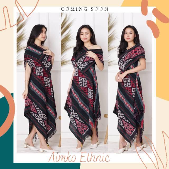DRESS TENUN DRESS ETNIK GAMIS TENUN GAMIS ETNIK GAMIS TENUN ETNIK DRESS BIG SIZE TENUN