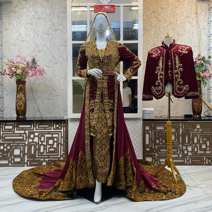 Couple Set Baju Jawa Pengantin / Sepasang Baju Jawa New Motif