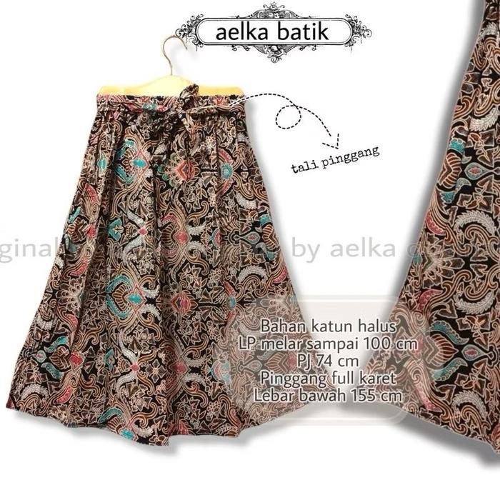 Rok Batik Payung 7/8 Klik Jarik Dewasa Premium Modern Formal Karet