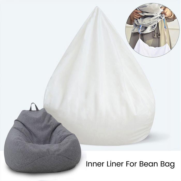 Lazy Bean Bag Sofa Cover Inner Lining Suitable for Bean Bag Cover