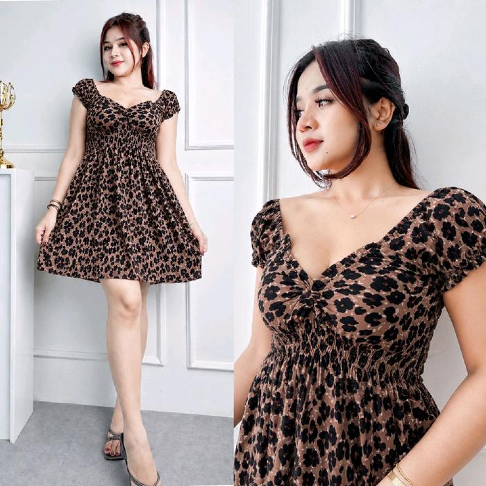 Daster Bali Lindy/Daster Lindy/Mini Dress Lindy/Daster Putri Bali Lindy