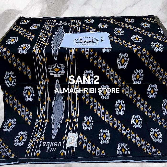sarung sanad model BHS SGE & SKE terbaru motif keren bahan rayon adem bukan songket katun motif puti