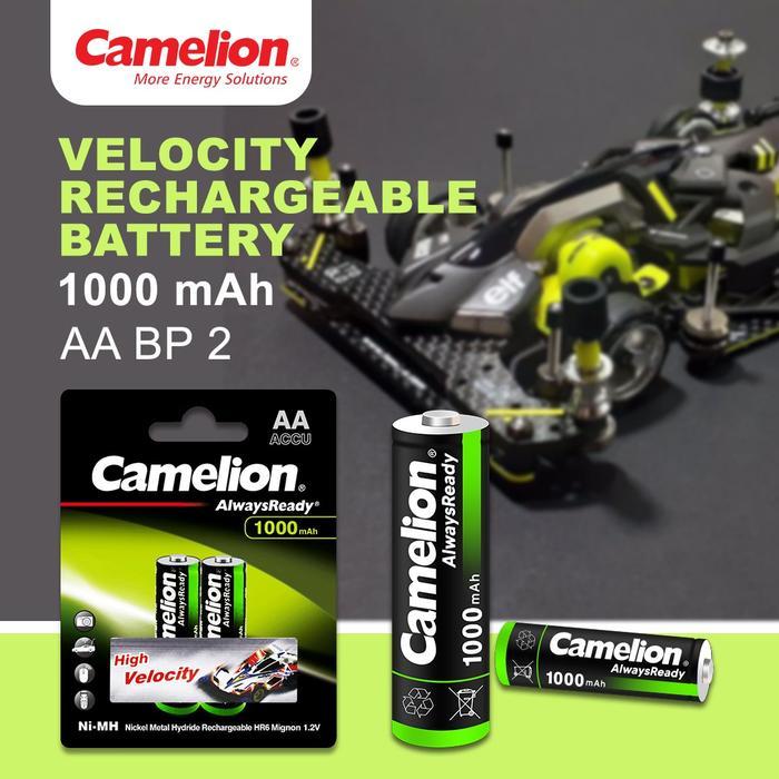 Camelion Velocity AA 1000 mAh Bp2 - Baterai NiMh