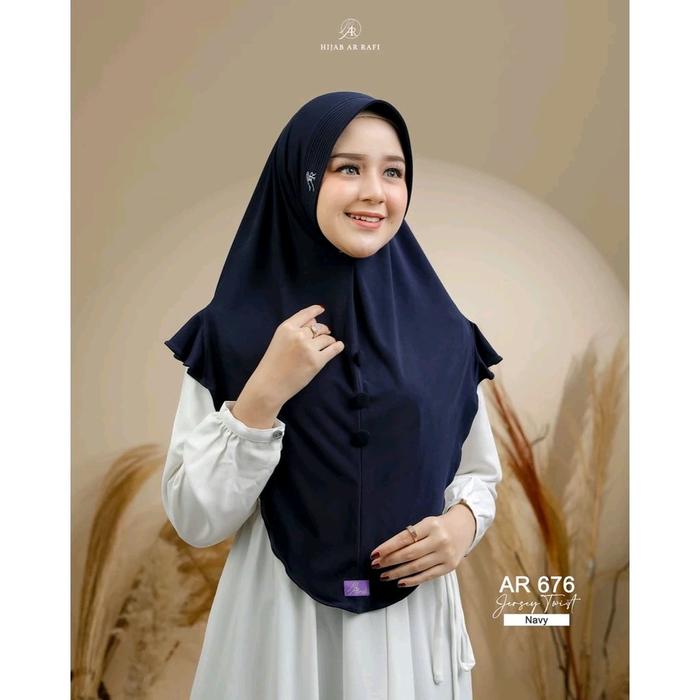 hijab Arrafi: ar 679 matt jersey