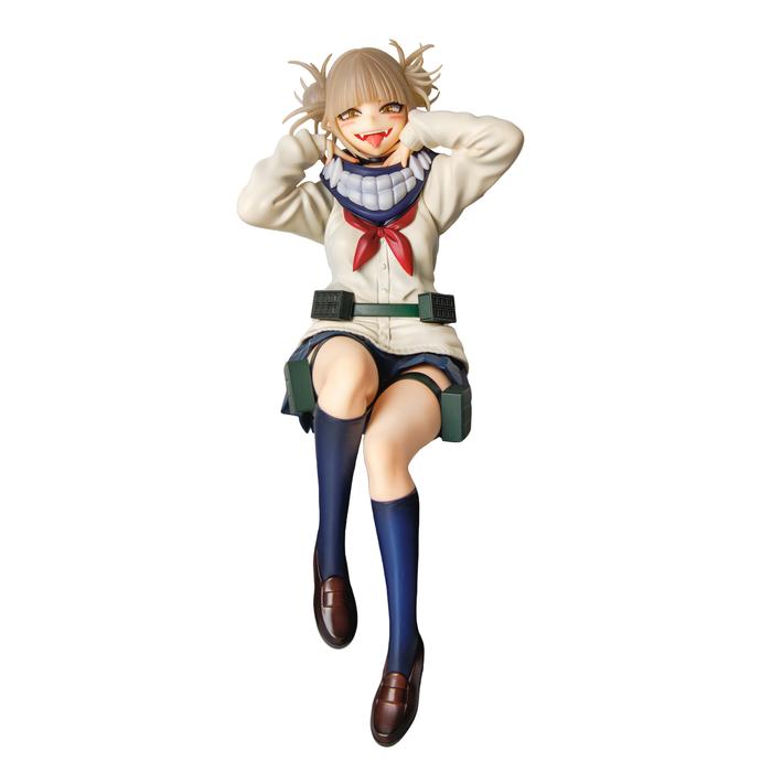 Anime MHA Figure Toga Himiko Action Figures Standing Toga Himiko Figurine PVC Beauty Models Look Up 