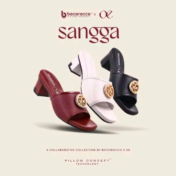 Bocorocco x Oemah Etnik D. Melisa 88 Sepatu Heels Wanita Leather Kulit Sangga Collaborative Collecti