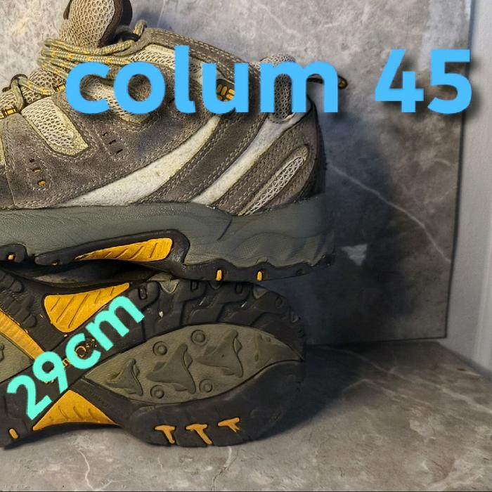 Columbia Sepatu Outdoor Kulit Size 45 second pl untuk Aktivitas Luar Ruangan Nyaman dan Tahan Lama