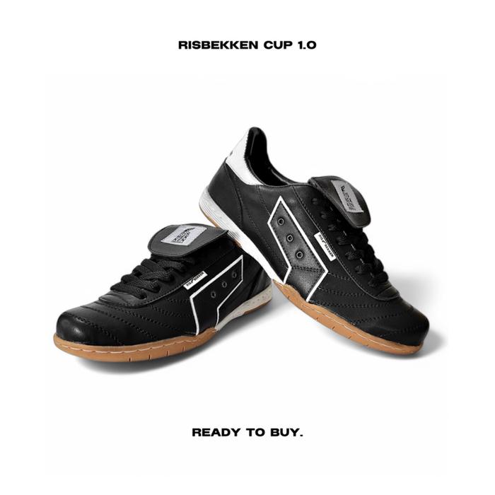 Sepatu Futsal RISBEKKEN CUP 1.0 Kerja Sekolah Sepakbola Futsal Baru Brand lokal indonesia