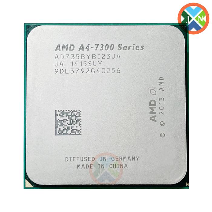 Used AMD A4-Series A4 7350B 7300 7350 3.4 GHz Qual-Core CPU Processor