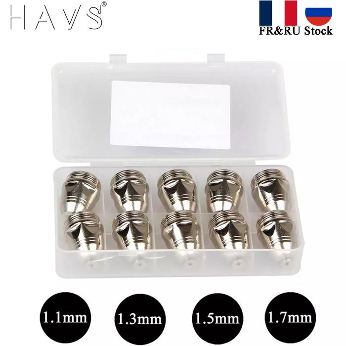 20 40 100Pcs P80 Nozzle/Tip Electrode Consumables Plasma Cutting