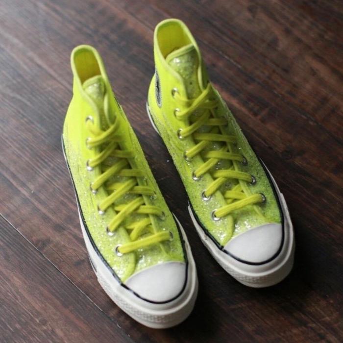 Converse 70s Hi Lemon venom Egret