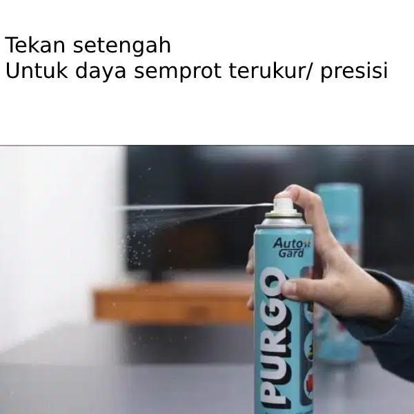 AutoGard Purgo Multipurpose Foam Cleaner 300 mL x2 Pembersih Interior