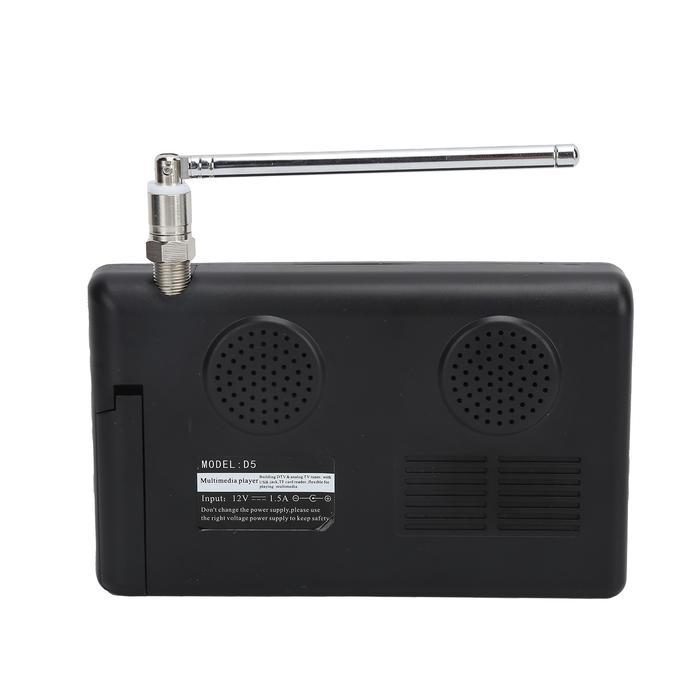 Leadstar 5 Inch Digital Television Portable Digital Tv For Car Camping Kitchen Mini Tv Portable &Amp