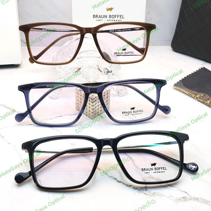 Kacamata Unisex Original Braun Buffel BB905 New Frame Germany