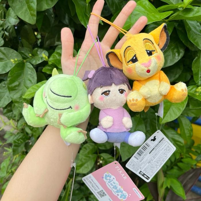 Gantungan Kunci Boneka Boo Monster Inc Lion King Disney Original New Tag