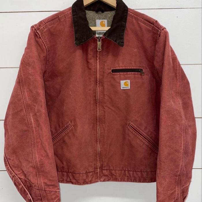 Carhartt detroit jacket salmon rare vintage original