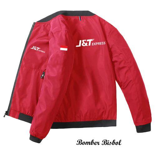 Jeket Termurah!!! Jeket Bisboll J&T, Jeket Terbaru, Jeket Bisa Custom Logo Dan Nama