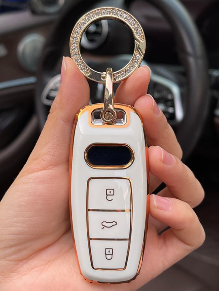 Car Key Case Cover for Audi A7 A6 A1 A3 A5 Sportback A6 C7 Audi A4