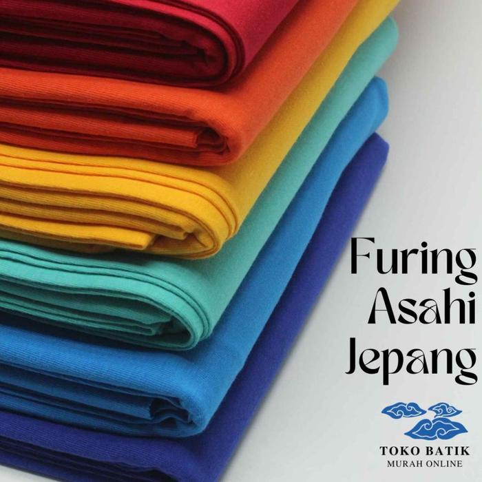 [ Ready Stok ] Kain Furing ASAHI JEPANG Original 100% Premium Super Silk 44" Semi-Sutra l TERMURAH &