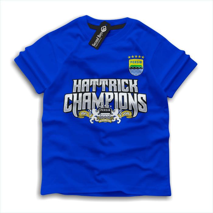kaos distro anak PERSIB bahan katun atasan anak PERSIB