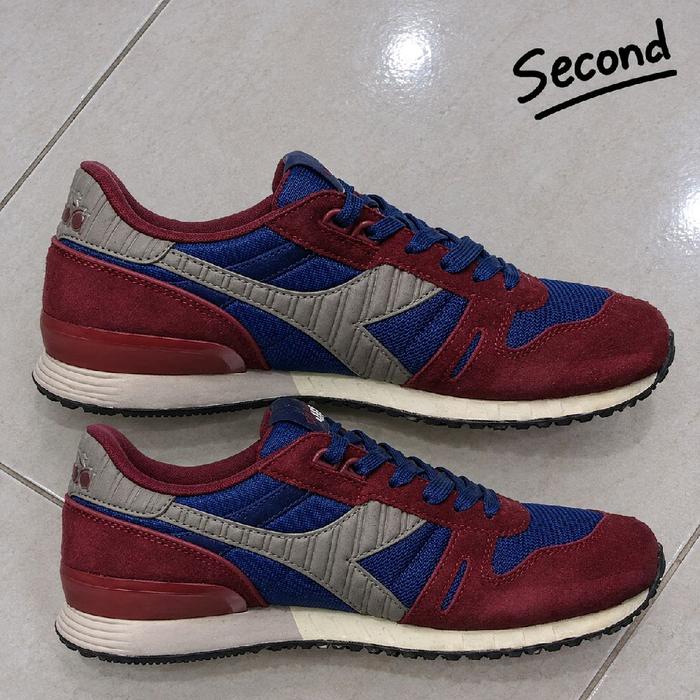 Sepatu Second Diadora Titan II Size 44 28cm Kondisi Bekas