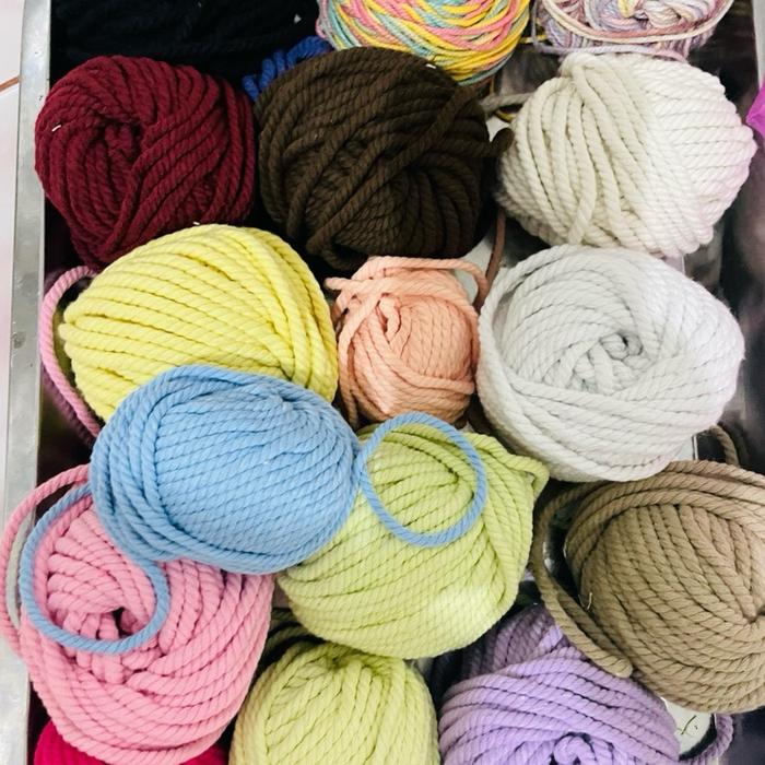 Pusar grosir tali macrame tali katun macrame murah
