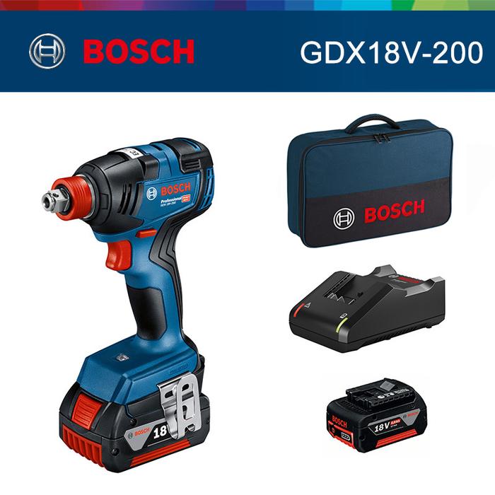 Bosch 18V Cordless Impact Driver/ Brushless Wrench GDX18V-200