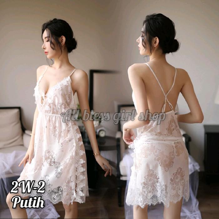 Baju Tidur Wanita Impor Dress Lingery Seksi Dewasa Kualitas Premium 2W 1-4