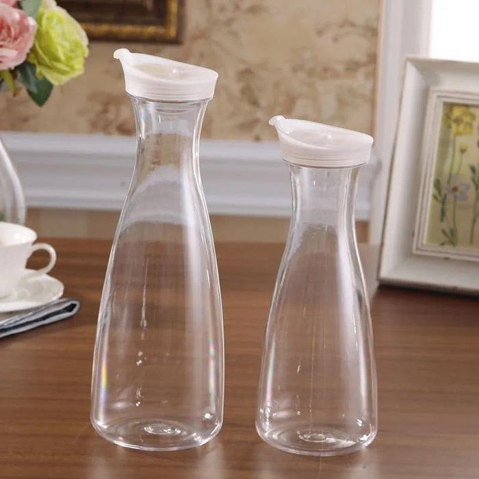 1500ML Botol Jus/Botol Minuman/Kendi Plastik Transparan Botol Air Dingin/Botol Plastik PET Kapasitas