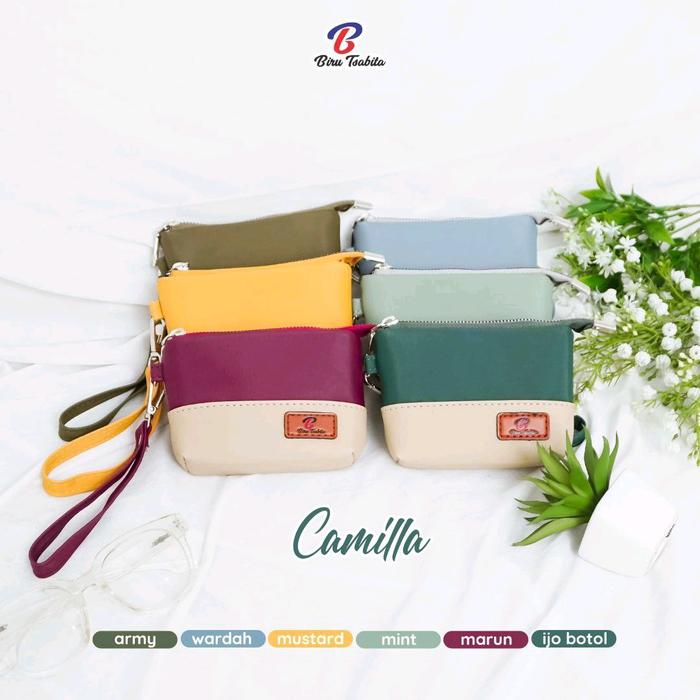 Camilla Pouch - Dompet wanita - Dompet kecil - Dompet mini - Free tali panjang