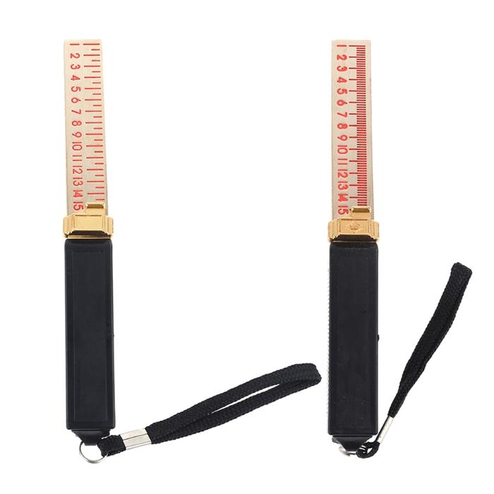 High Precision Feeler Gauge Wedge-Shaped Vernier Feeler Gauge 1-15mm