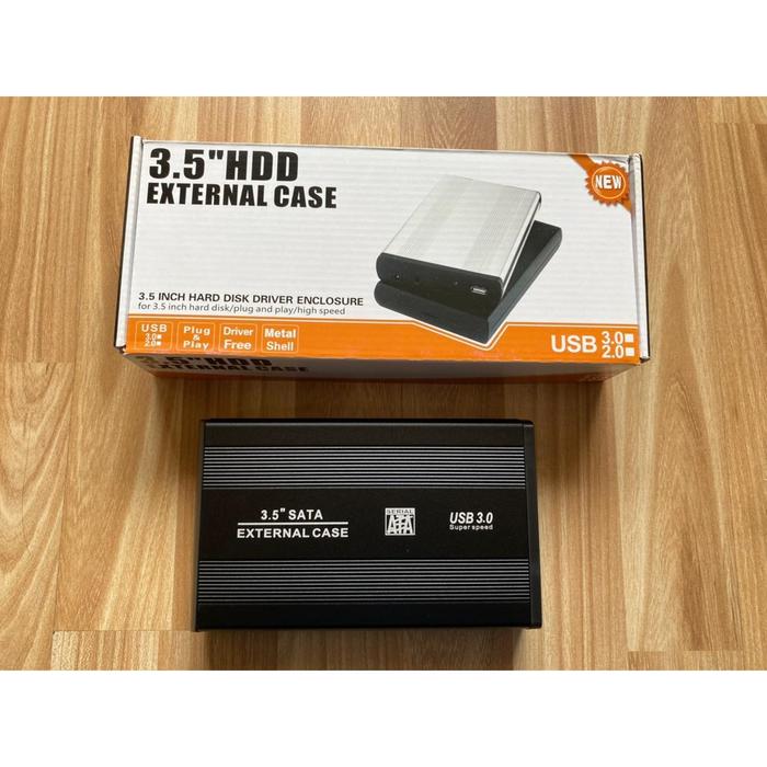 SMARTCOM ~ External Case HDD 3.5" SATA / Casing Hardisk 3.5 INCH / HDD Enclosure