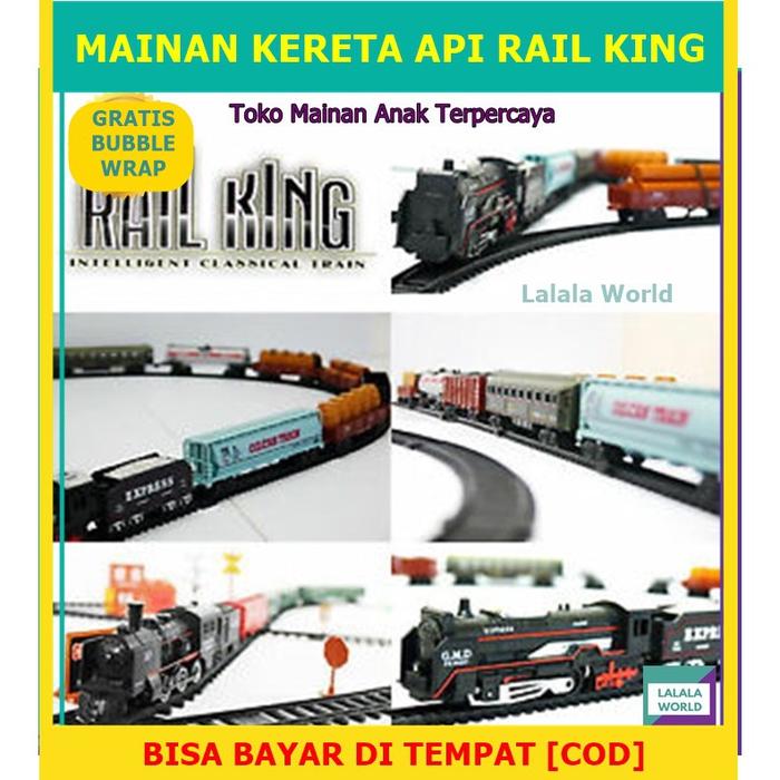 MAINAN ANAK MAINAN KERETA API RAIL KING CLASSICAL TRAIN MAINAN KERETA THOMAS MAINAN ANAK COWO A137