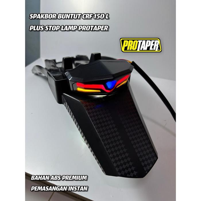 promo spakbor bekang CRF undertail plus stoplamp dan sein 2 model running spakbor CRF 150 L