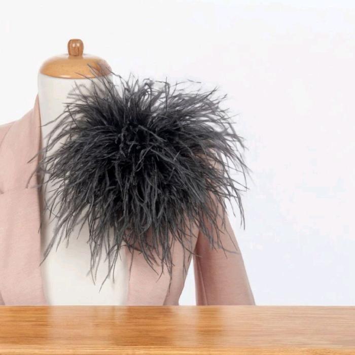 bross bulu ostrich-korsace bunga bulu ostrich-bross full bulu ostrich