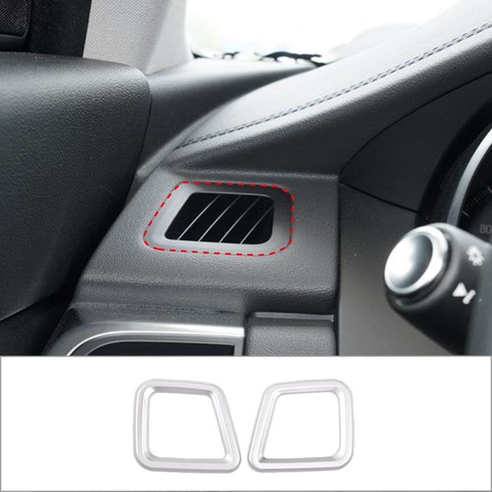 For Jaguar E-PACE 2018 2019 2020 ABS Chrome Car Dashboard Air