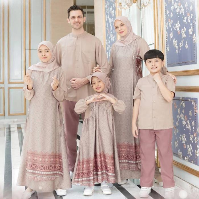 Ethica Sarimbit Burnt Siena Terbaru 2025 || Baju ethica || sarimbit ethica