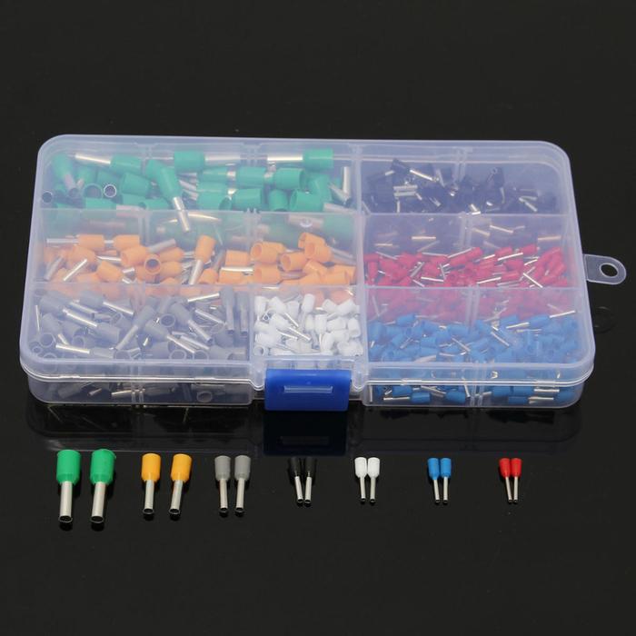 Good Quality 600 Pcs AWG10-22 Insulated Ferrule Terminal Bootlace