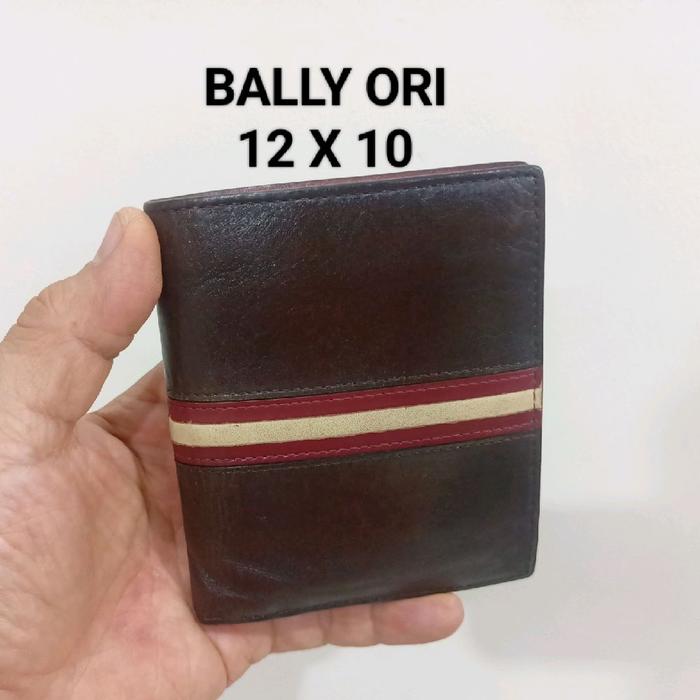 DOMPET BALLY ORIGINAL KULIT ASLI