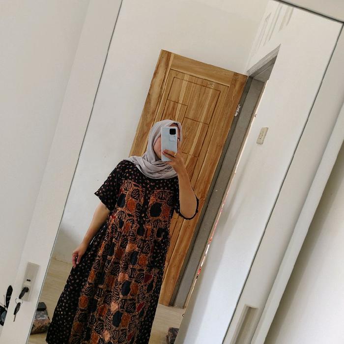 Daster Putri Diana Cibi Cibi Busui - Dress, Katun, Wanita, Dewasa, Bumil, Tidur