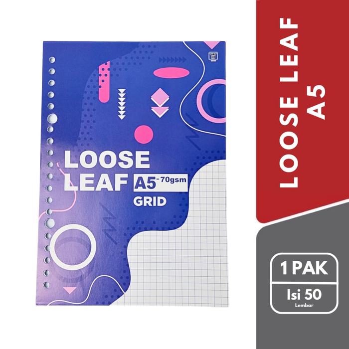 Refill Binder A5 Dan B5 Loose Leaf / Isi Binder A5 Dan B5 Terlengkap