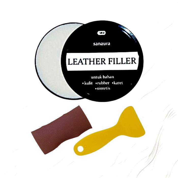 Terbaru leather filler / dempul kulit / dempul sepatu kulit / dempul tas kulit / sofa / jok