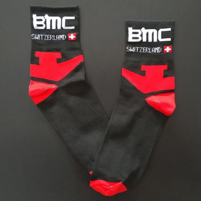 Kaos Kaki Sepeda Casual Sporty - BMC Black Red