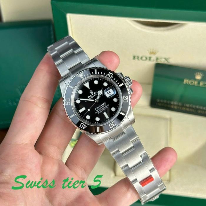 SUBMARNER SWISS TIER 5Rolex Men Watch Submariner Dial Black VS Factory 41mm