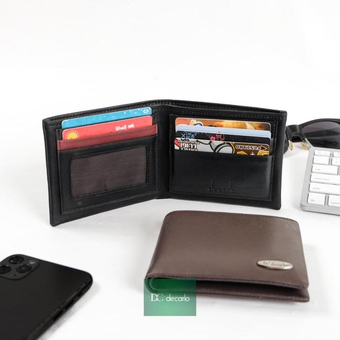 NEW!! DECARLO DOMPET PRIA / DOMPET KULIT / DOMPET COWO / DOMPET LIPAT