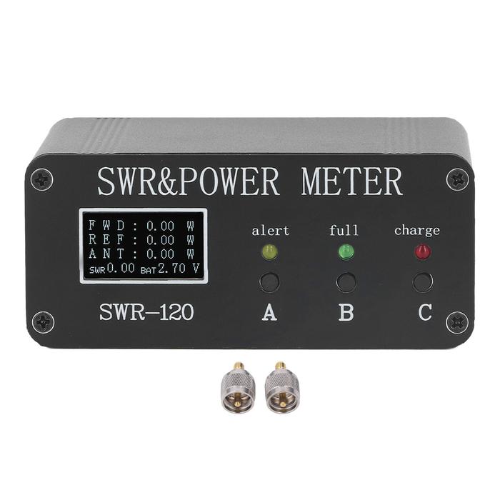 SWR Power Meter Light Automatic Antenna Tuner Sound Alarm 0.5 To 120W