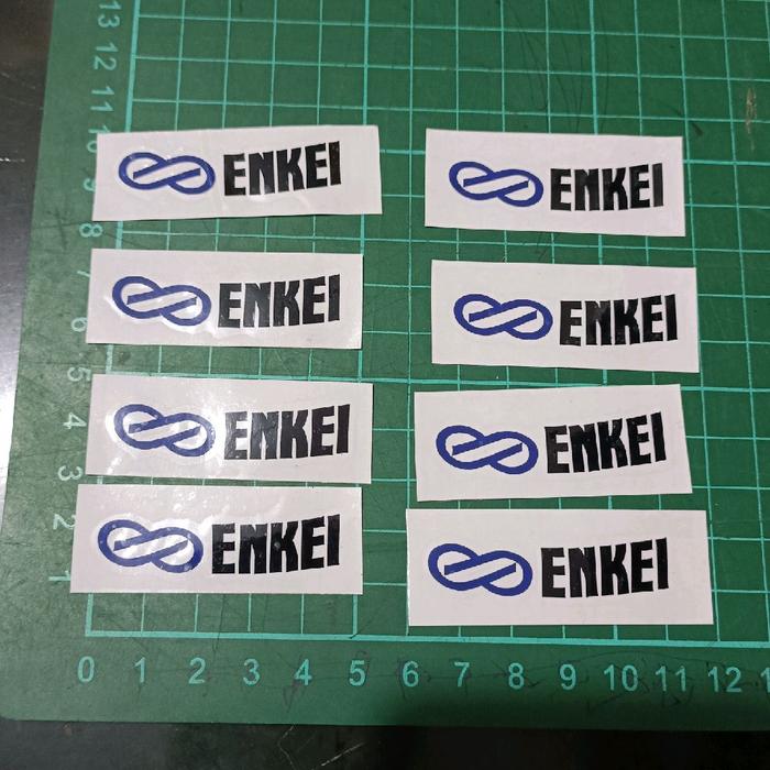 sticker decal velg enkei lengkung rpf1 rpf01 rp01